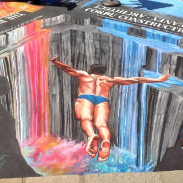 3d Chalk - Dive Into Art by Tracy Lee Stum