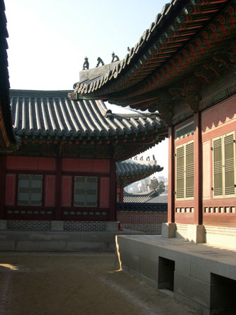 Gyeongbokgung Palace in the morning