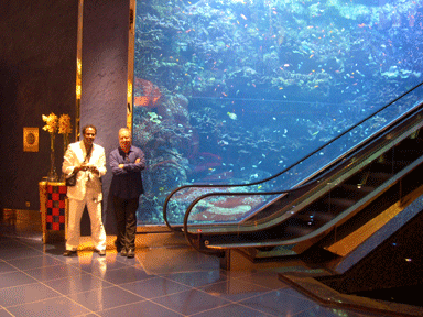 Mikel and Jay at the Burj Al Arab