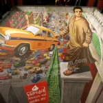 3D Street Painting India Car