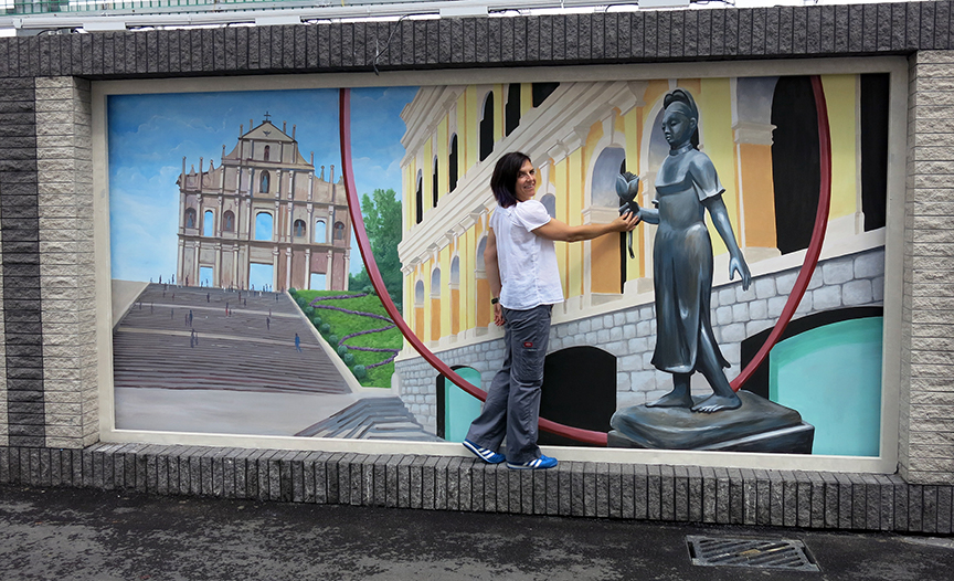 3D Street Art Murals