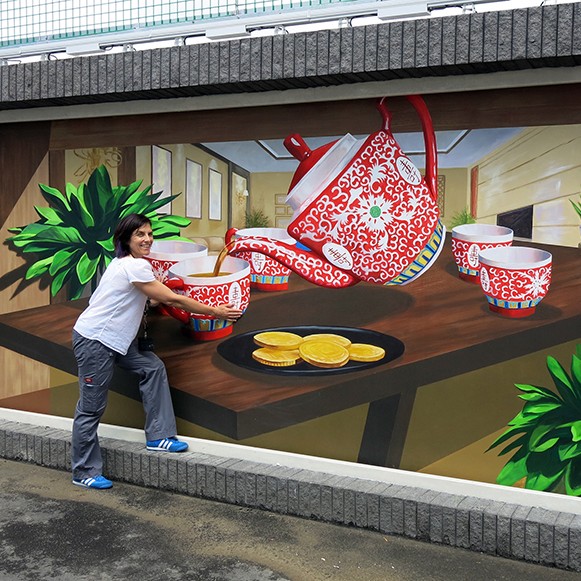 BMacau_Tea_TLStum 3D Street Art Murals