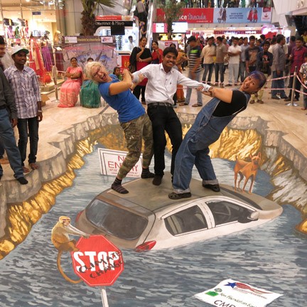Climate Change – 3d in Vizag