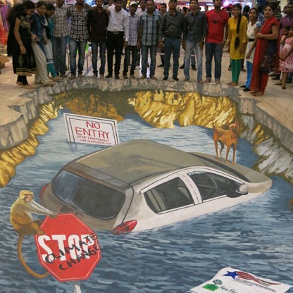 Climate Change – 3d in Vizag