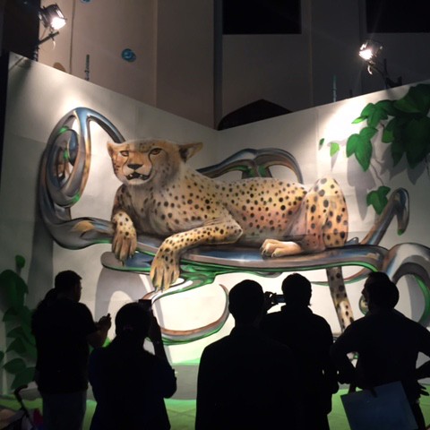 Artist Odeith’s Leopard