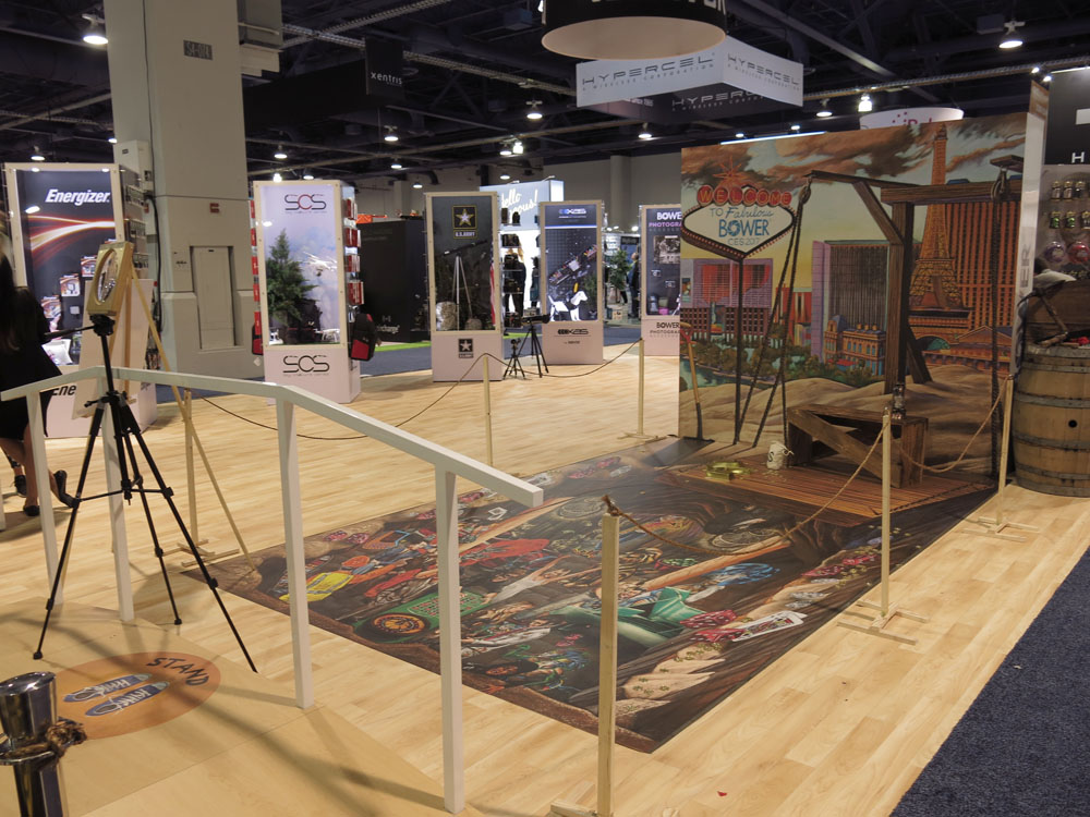 3D Street Painting for Bower USA at CES 2017