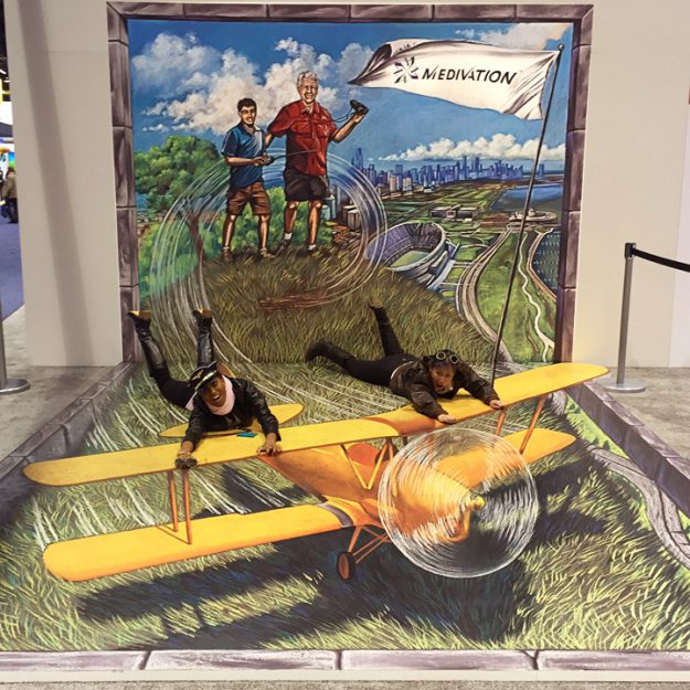 Medivation Trade Show 3D Art