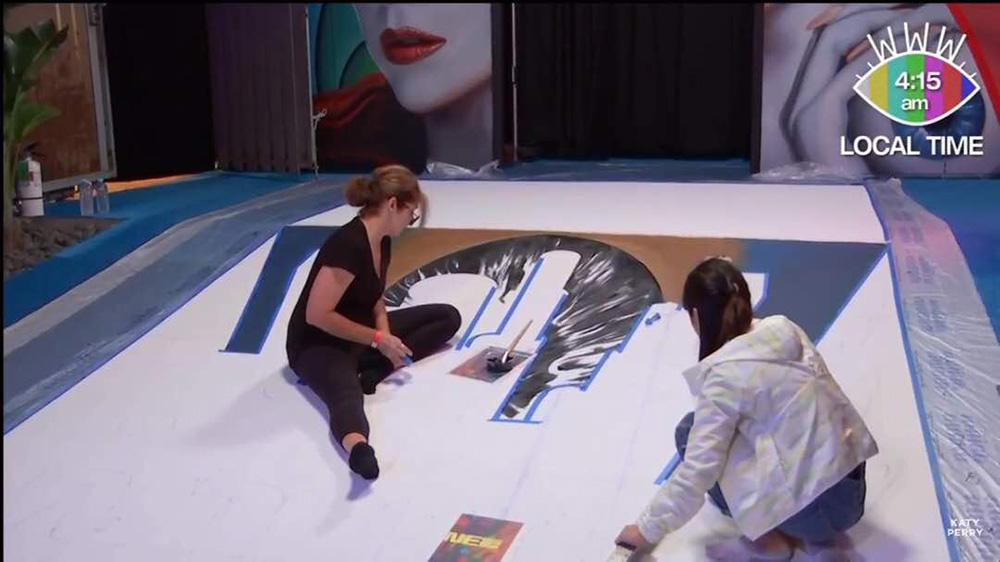 tracy lee stum. 3d street painting, witness, katy perry