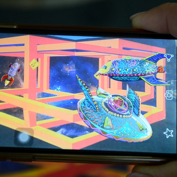 tracy lee stum, 3d street art, augmented reality installations, spacestation