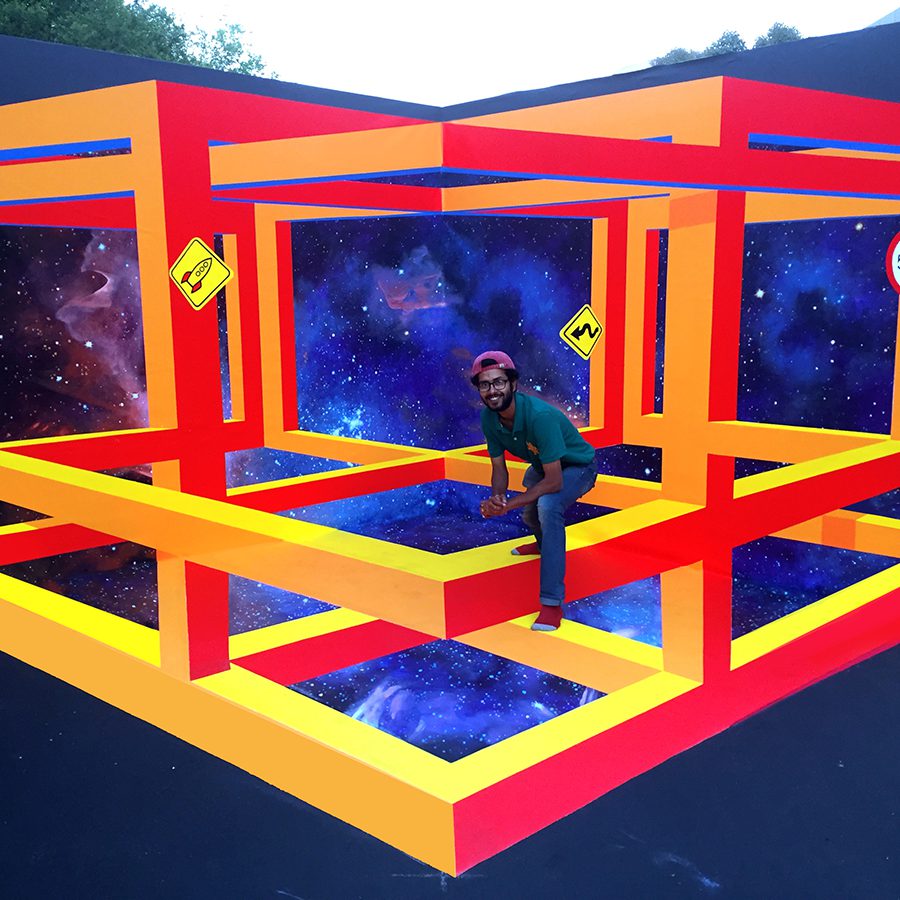 tracy lee stum, 3d street art, augmented reality installations, spacestation