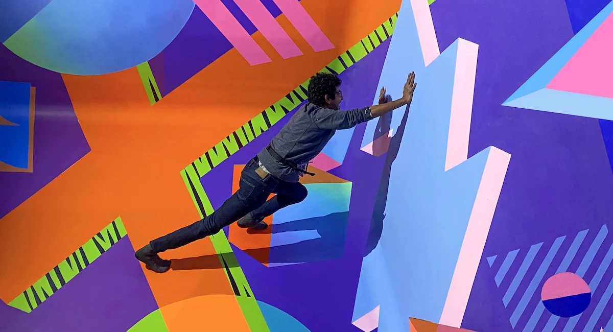 Pop-Art Playpen Illusion